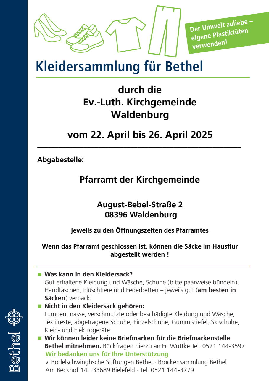 Kleidersammlung