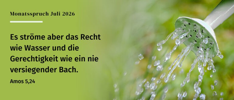 Monatsspruch Juli