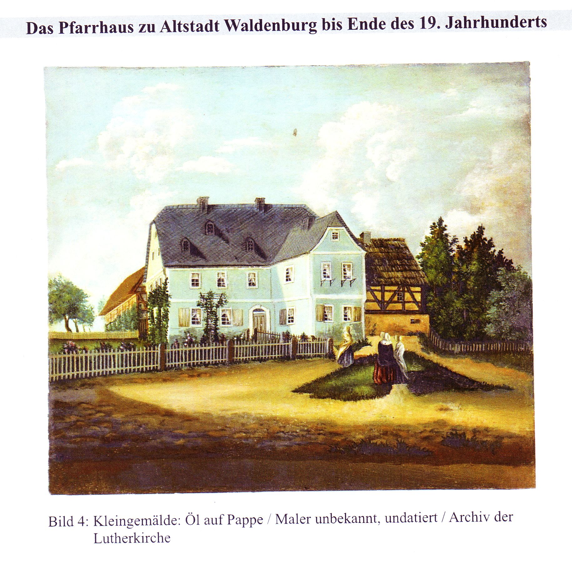 Pfarrhaus historisch